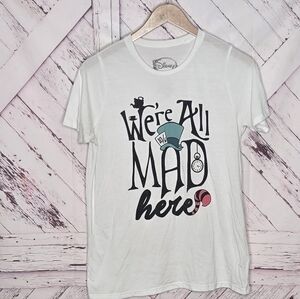 Disney We're All Mad Here Tee